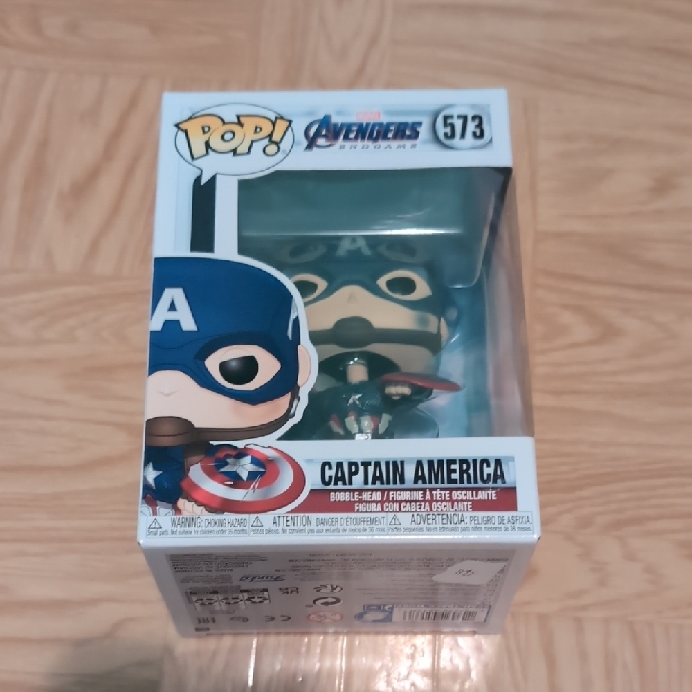 🍁Marvel Avengers Endgame Captain America Funko Pop